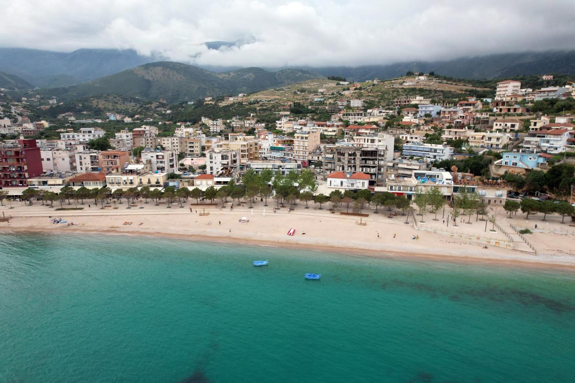 Mema Rooms Himare Exterior foto